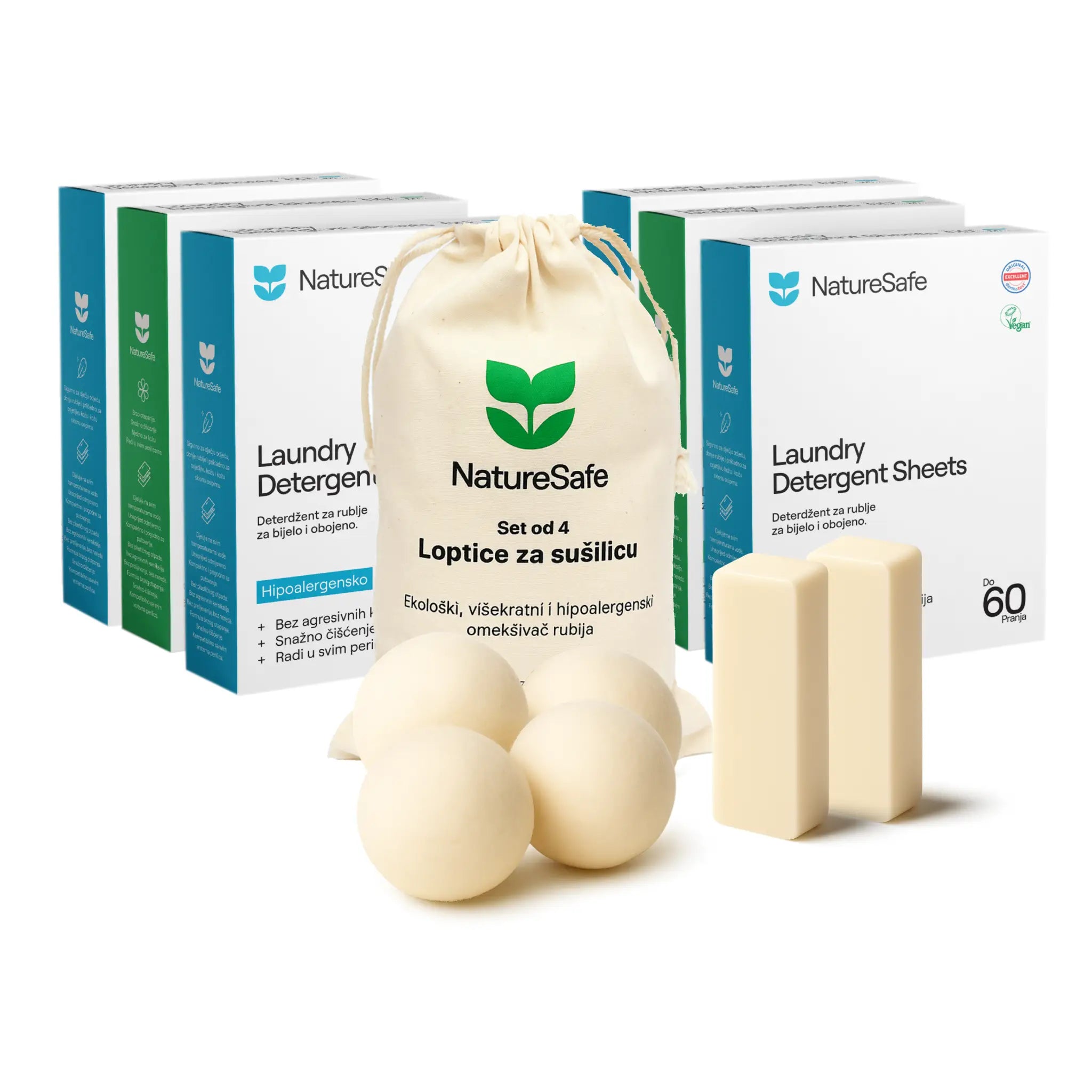 NatureSafe set za pranje rublja
